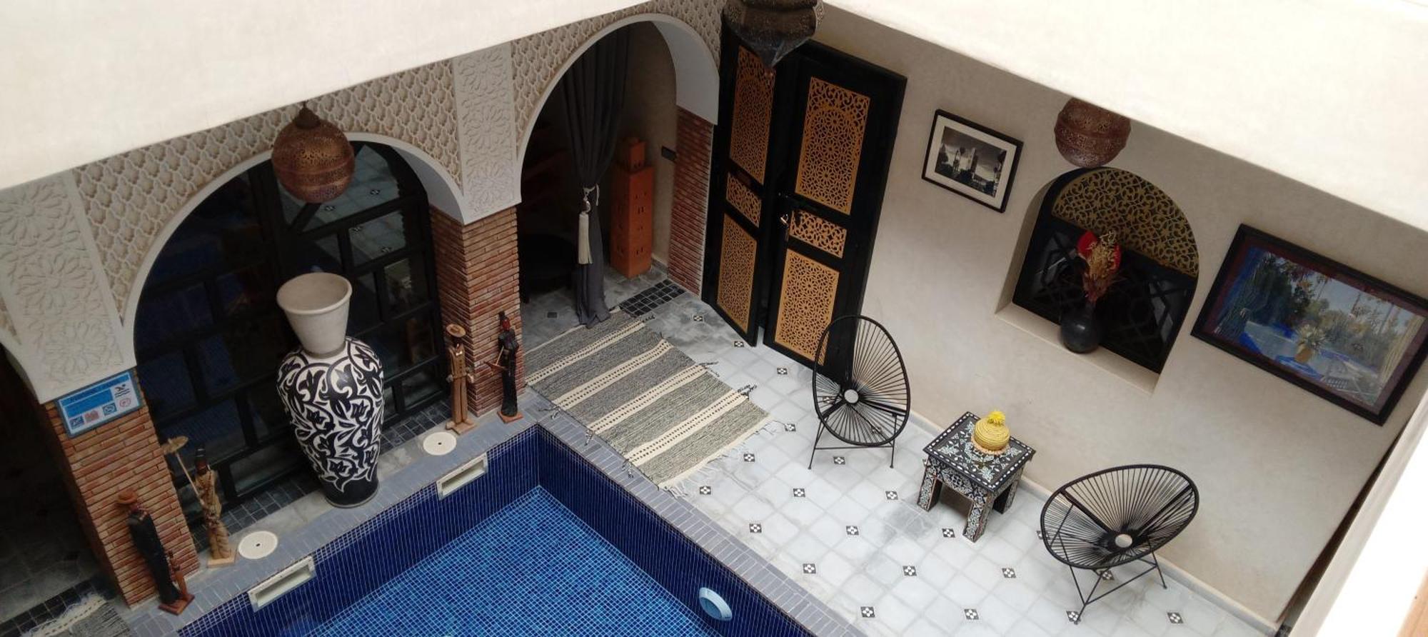 Riad Les Gazelles D'Orient Marrakech 马拉喀什 外观 照片