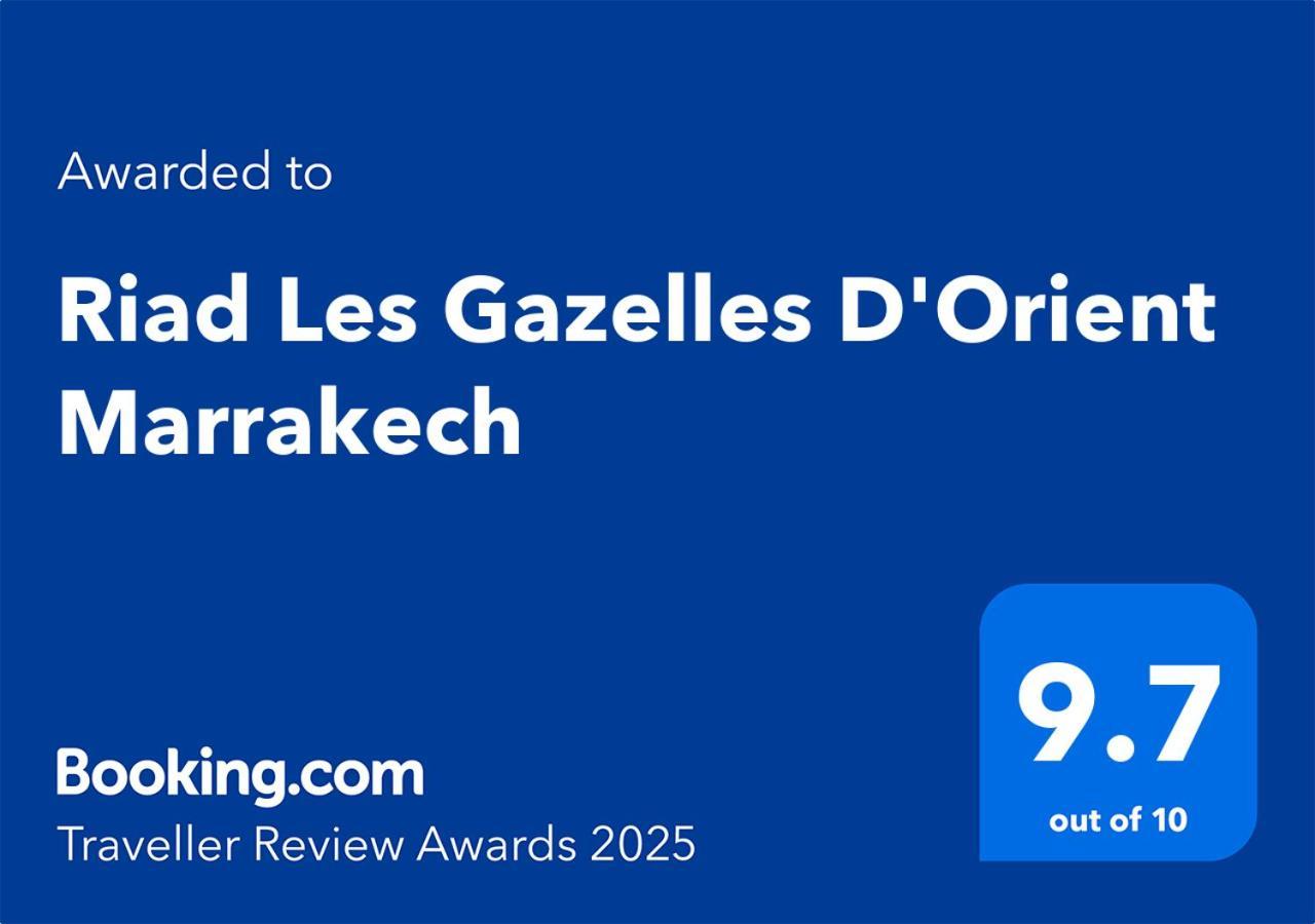 Riad Les Gazelles D'Orient Marrakech 马拉喀什 外观 照片
